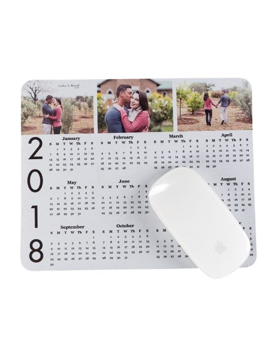 Mouse Pad Calendar Calendar Top