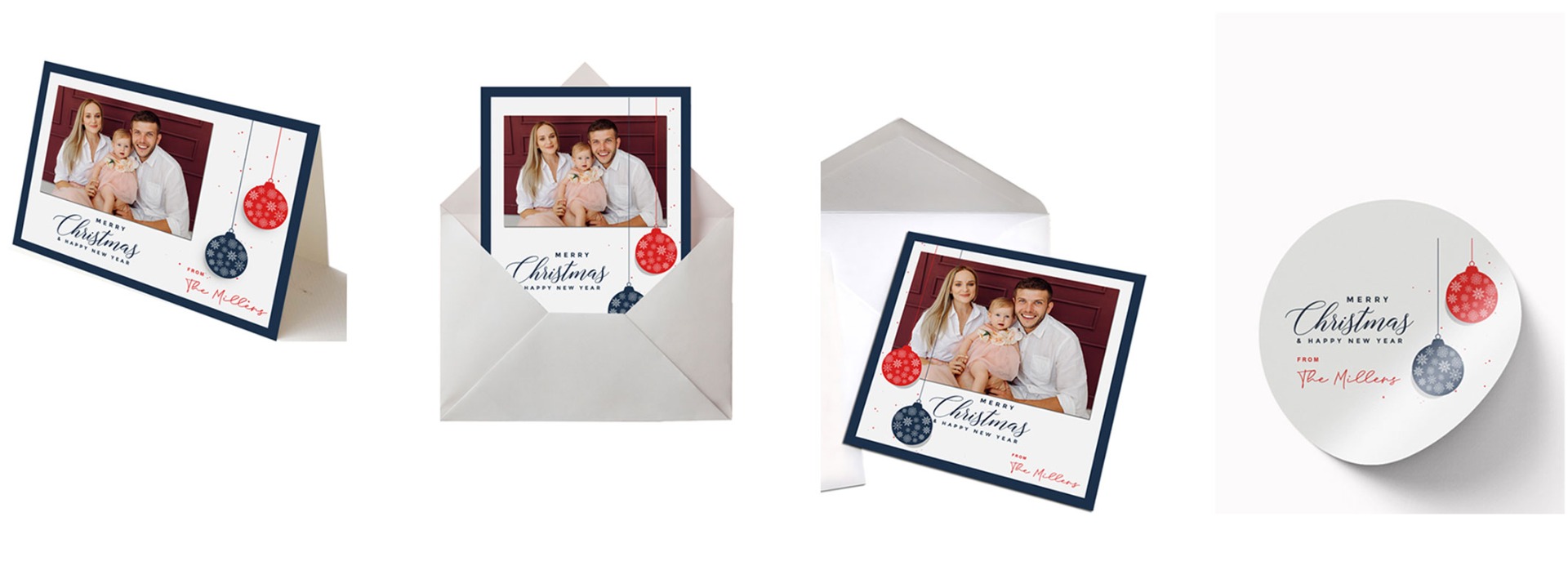 Create your own xmas style with personalised messaging