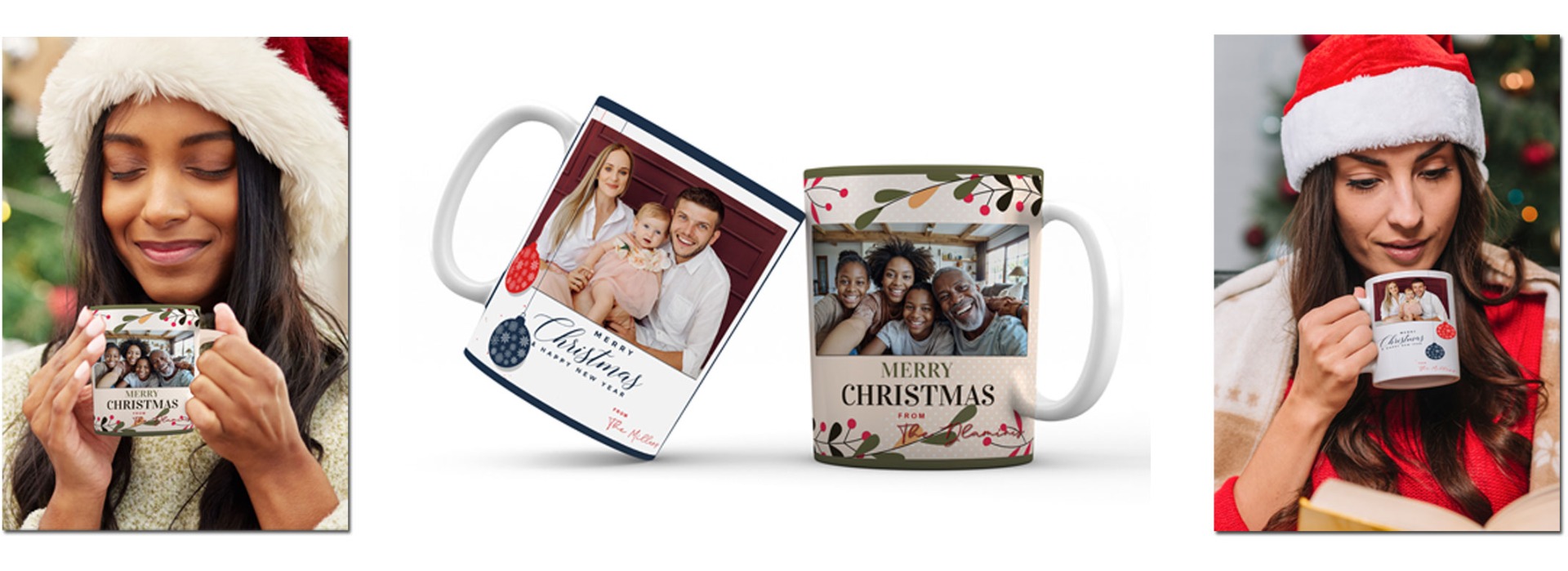 Create your own xmas style with personalised messaging